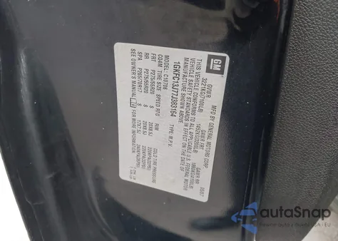 2007 GMC Yukon Slt z USA, uszkodzony, nr VIN 1GKFC13J77J383164